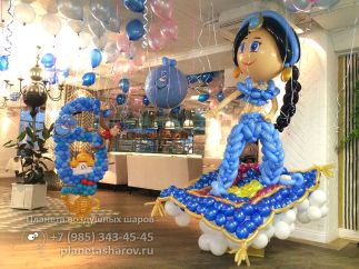 Оформление дня рождения в восточном стиле