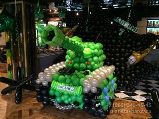 Оформление детского праздника в стиле Милитари