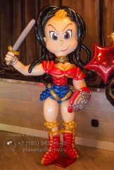 Оформление с супергероями из комиксов DC Лига справедливости