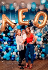 Космическая фотозона из шариков