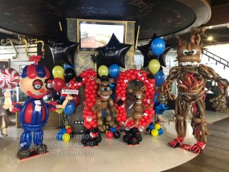 День рождения в стиле 5 ночей Фредди