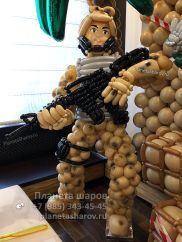 Украшение дома к 23 февраля