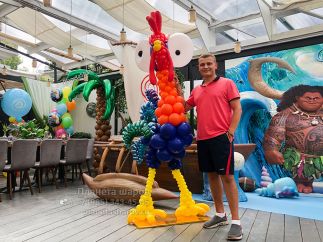 Праздник в стиле мультика