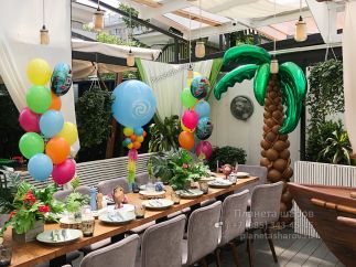 Праздник в стиле мультика