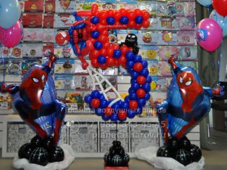 Оформление в стиле человек паук