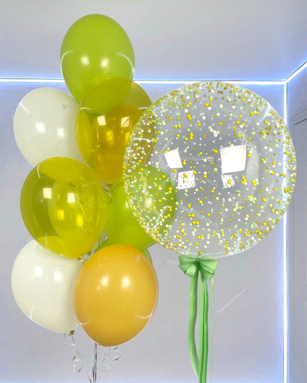 Букет шаров на 8 марта