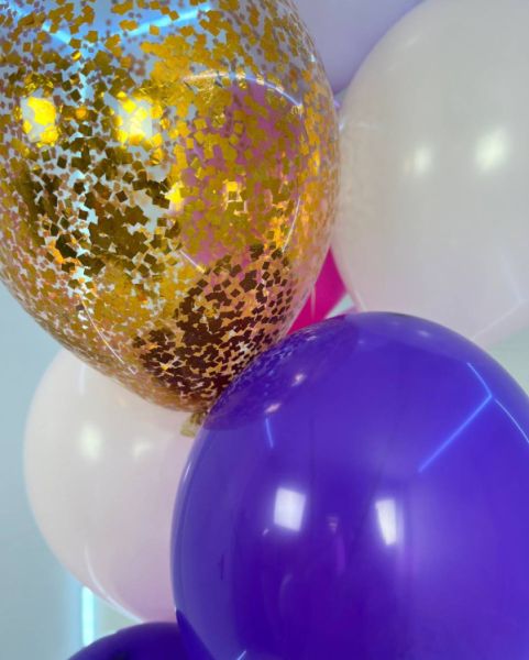 Весенний букет из шаров