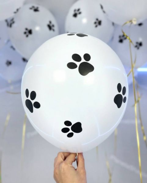 Гелиевые шарики с лапками