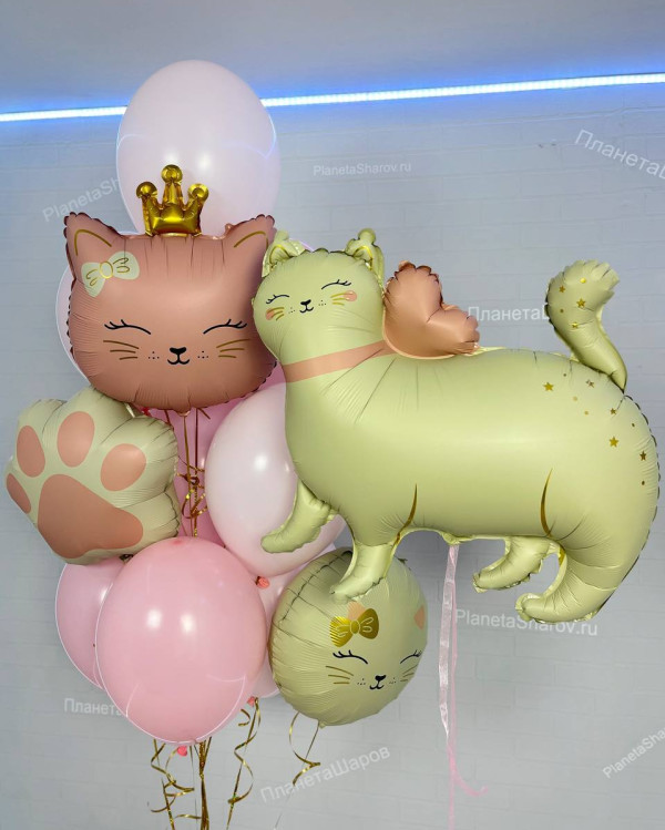 Набор шаров розовая мечта