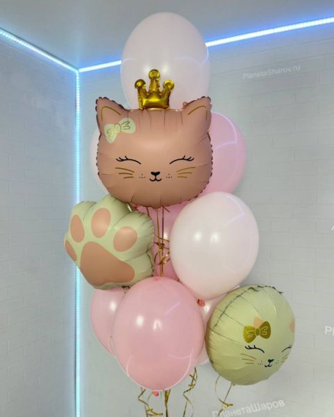 Набор шаров розовая мечта