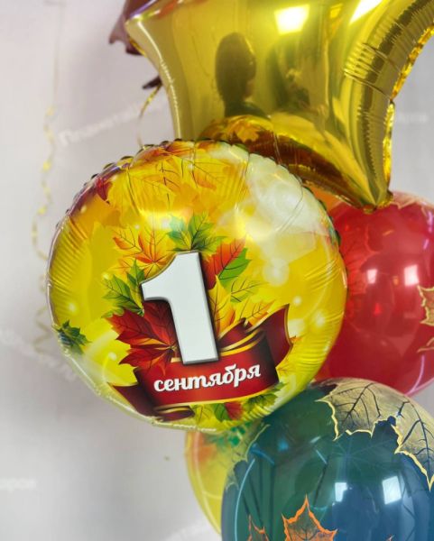 Шарики "Поздравляем с 1 сентября"