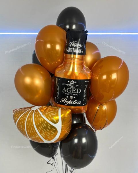 Фонтан из шаров "Текила"