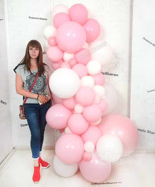 Гирлянда из больших шаров Гирлянда из больших шаров