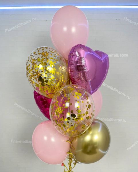 Фонтан с кошечкой и цифрой