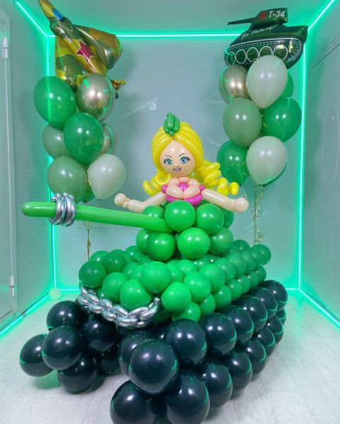 Шары с танком