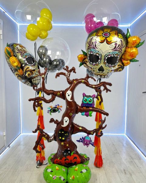 Набор шаров на Хеллоуин