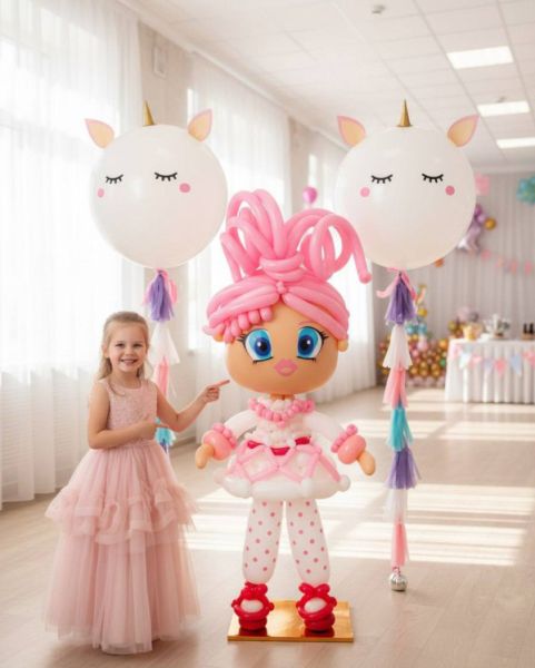 Кукла с единорогами