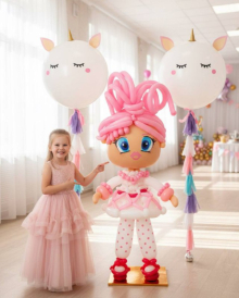 Кукла с единорогами