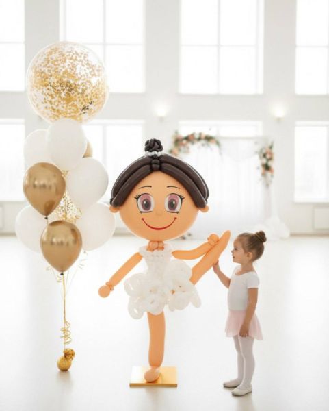 Шары с балериной