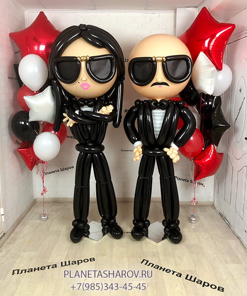 Агент 007 из шаров