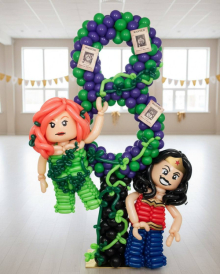 Цифра в стиле супергерои