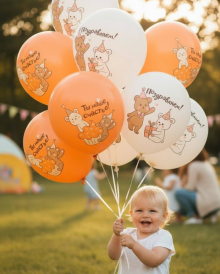 Шары с мишками