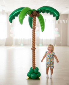 Высокая пальма из шаров