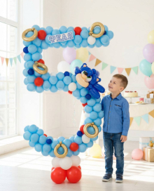 Ёжик с цифрой