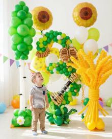 Шары с балалайкой