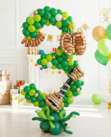 Цифра с балалайкой