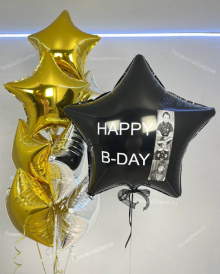 Шары "C днём рождения любимый"