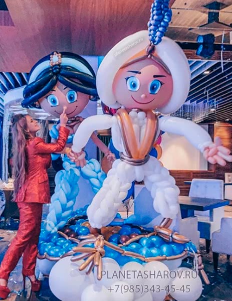 Алладин из шаров