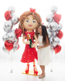 Подарок Подруге из шаров Подарок Подруге из шаров