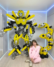 БамблБи с цифрой