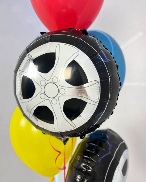 Фонтан из шаров Hot Cars