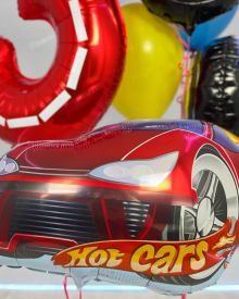 Фонтан из шаров Hot Cars