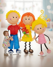 Фигурки из шаров в садик