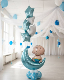 Шарики с малышом