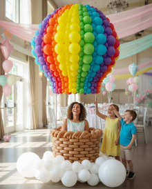 Большой радужный шар