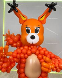 Белка из шаров