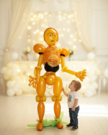C3PO из шаров