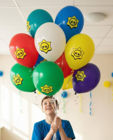 Шары со звёздами