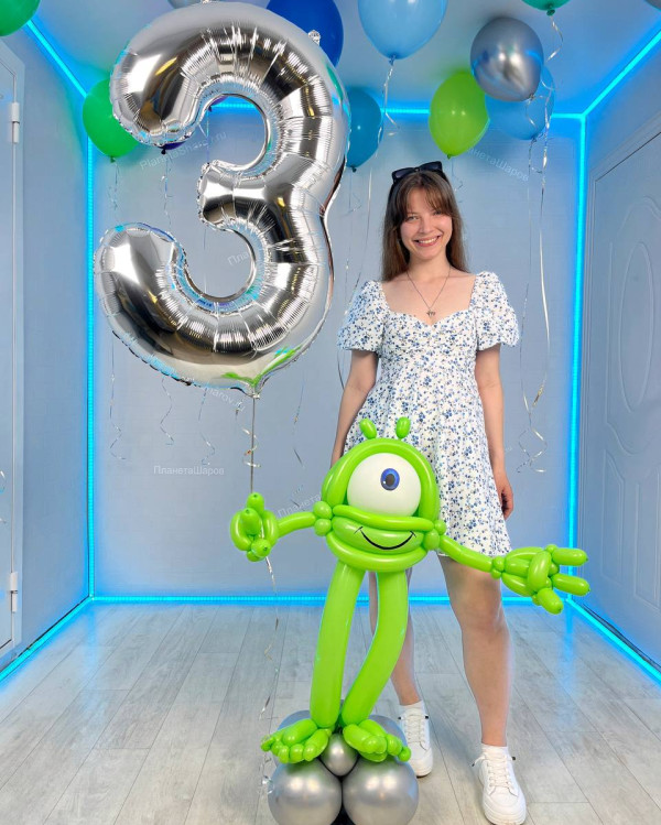 Салатовый монстр