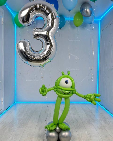 Салатовый монстр