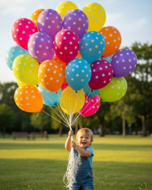 Шары в горох