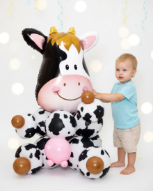 Корова из шаров