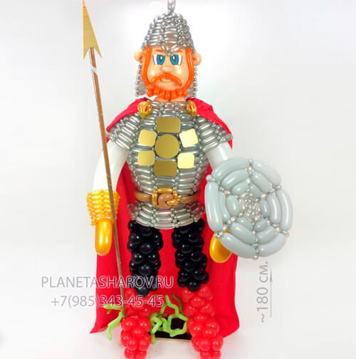 Витязь из шаров