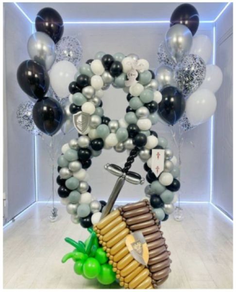 Цифра в рыцарском стиле