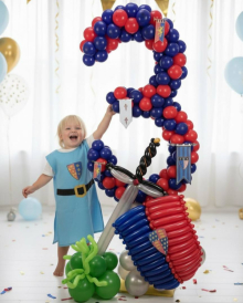 Цифра в рыцарском стиле