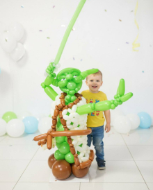 Мастер Йода из шаров